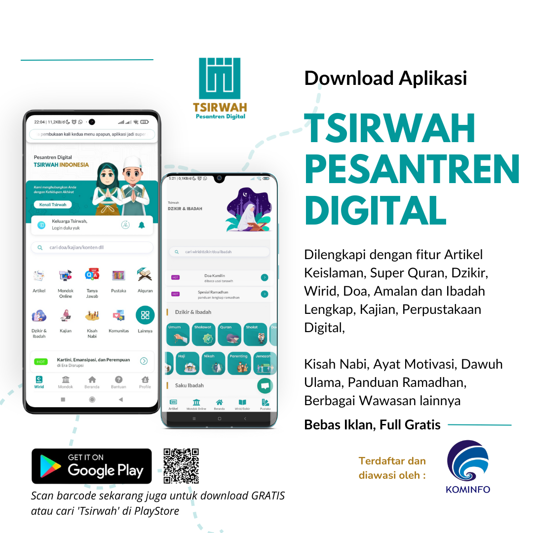 poster aplikasi Tsirwah